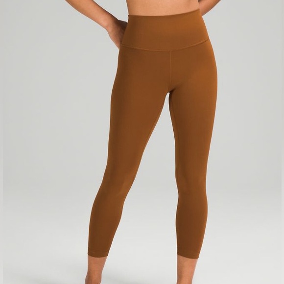 lululemon athletica Pants - Lululemon Athletica Align High Rise Copper Brown Legging Size 18